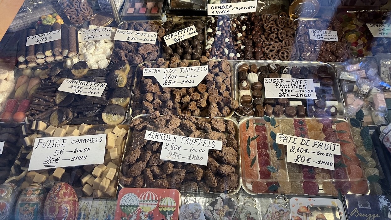 14 bruges chocolats